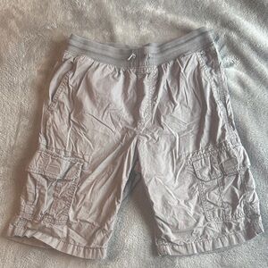 Kid’s Gray Cargo Shorts